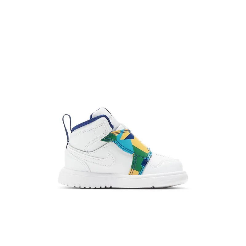 Jordan Sky 1 White Multi (TD) White/Total Orange-University Gold-Court Purple (BQ7196-100)