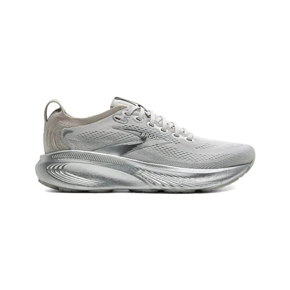 Brooks Adrenaline Silver (110454-1D-184)