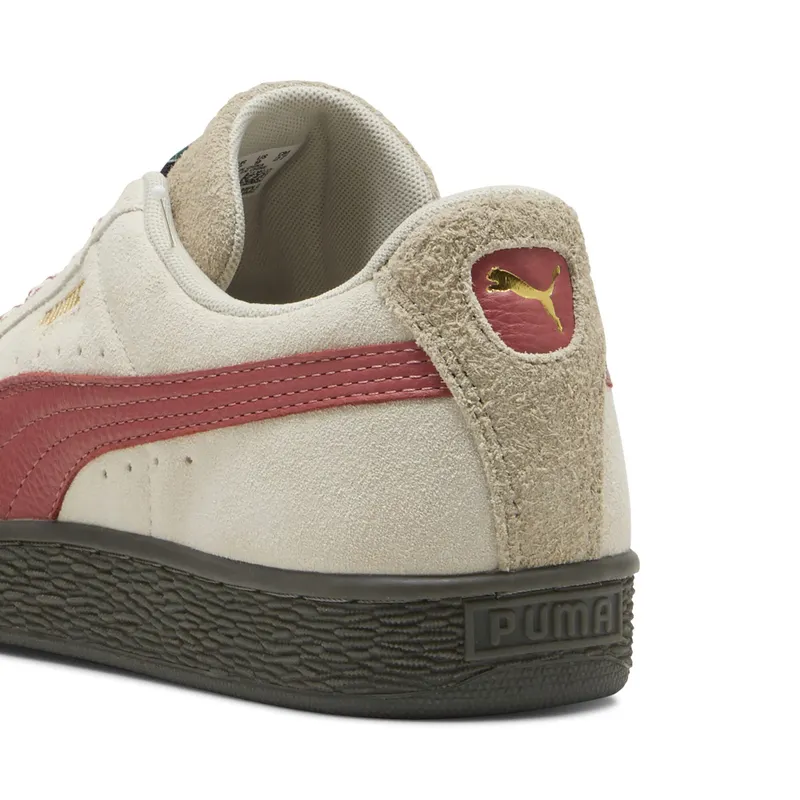 Puma Suede Fuzzy “Alpine Snow / Gum” (403227_02)