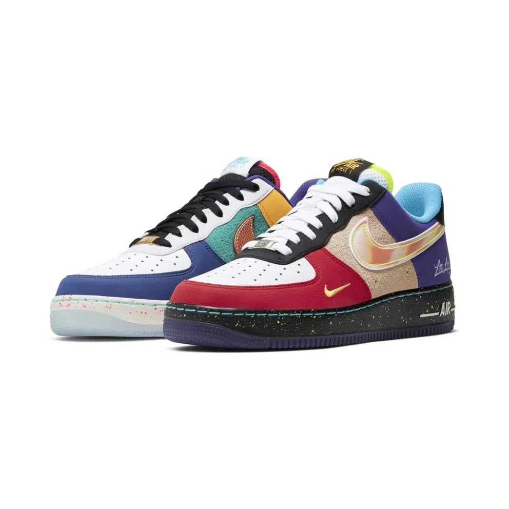 Nike Air Force 1 Low What The LA White/Black-Hyper Jade (CT1117-100)