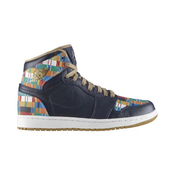 Air Jordan 1 Retro High World Basketball Festival – Obsidian (539542-435)
