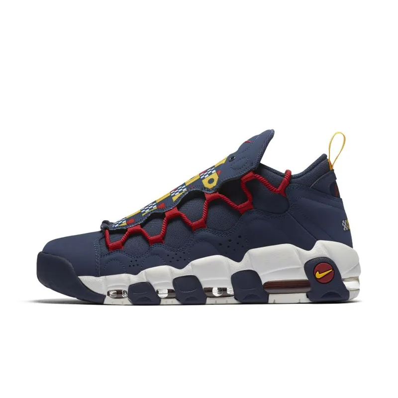 Nike Air More Money Nautical Midnight Navy/Midnight Navy-Sail-Gym Red (AR5396-400)