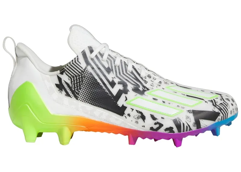adidas Adizero 12.0 Mismatch Cloud White Team Solar Green Core Black (IG7225)