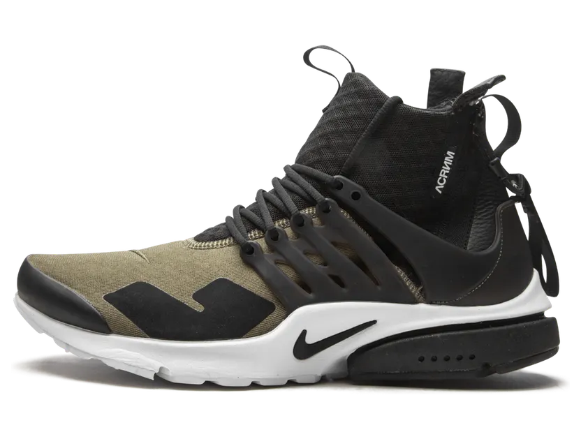 Nike x Acronym Air Presto Mid Black Olive (844672-200)