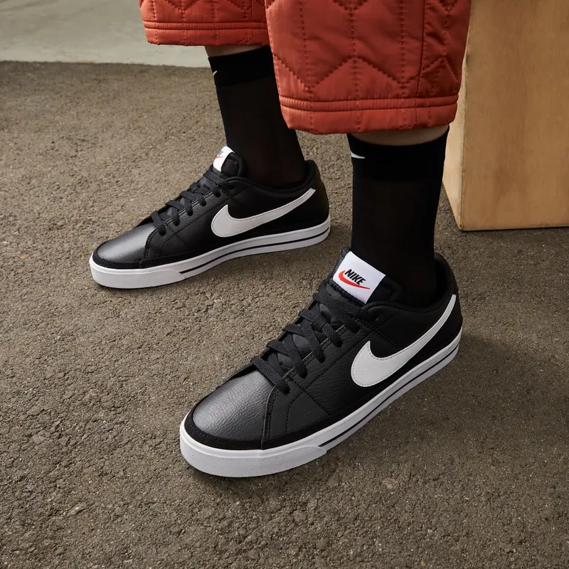 Nike Court Legacy Next Nature Black 50% Sustainable Materials (DH3161-001)