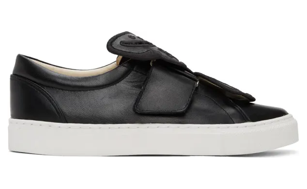 Sophia Webster Black Butterfly Sneakers (SSM20078)
