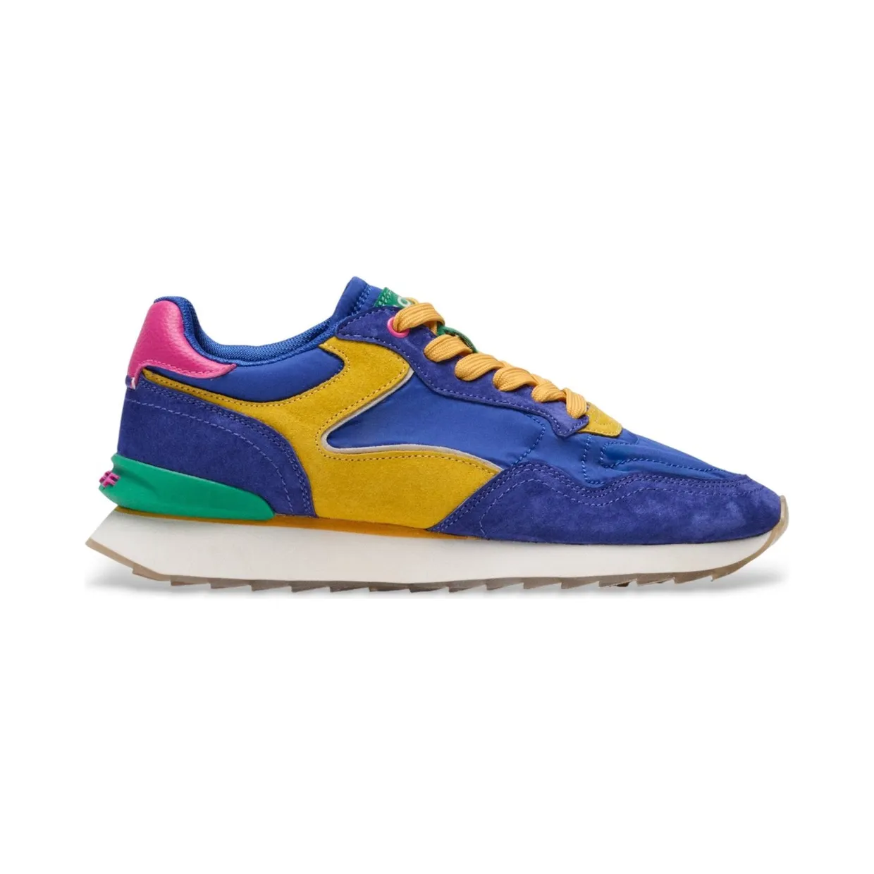Hoff Sneakers van leermix met logodetail model ‘CITY DOPAMINE ROYAL BLUE’ (12602016) (5)