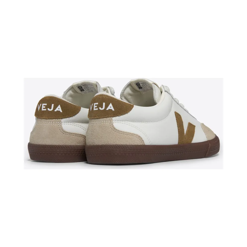 Veja VOLLEY LEATHER WHITE TENT BARK – “White” (VO2003720A)