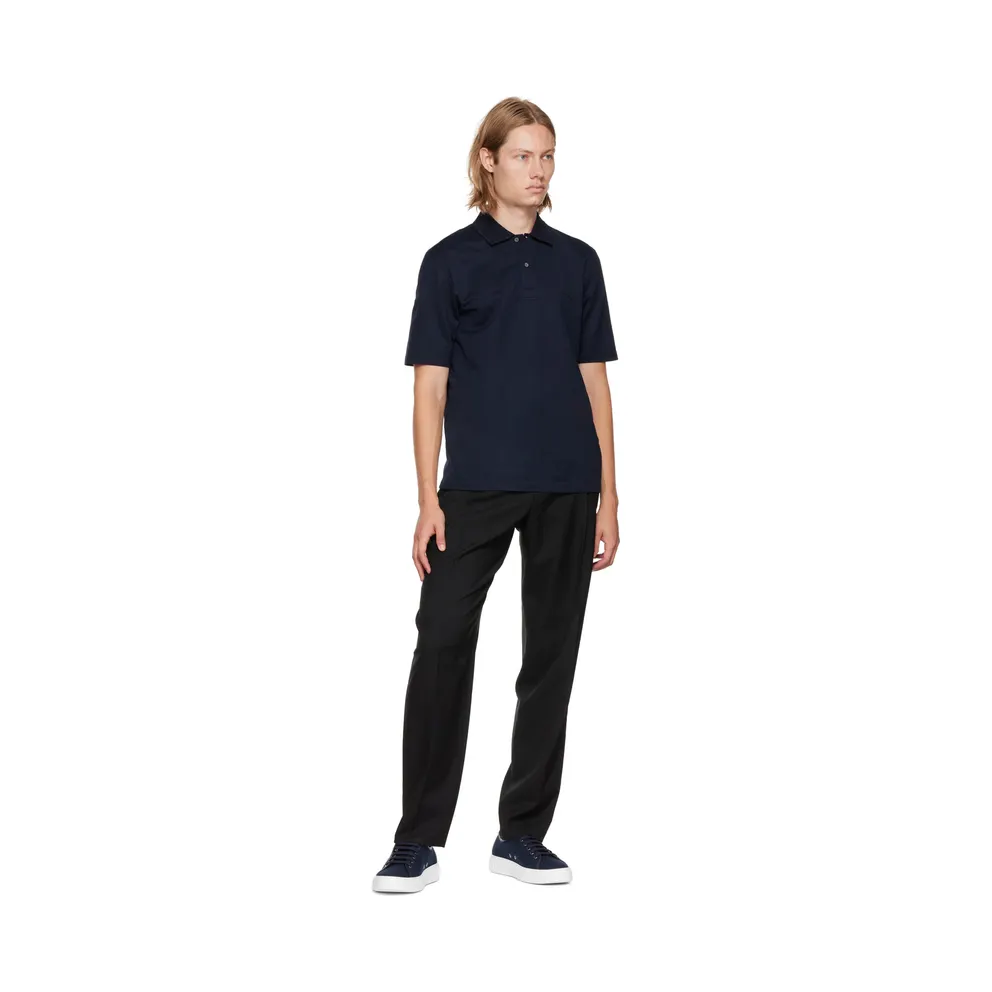Salvatore Ferragamo Navy Recycled Cotton (751461 020709005)