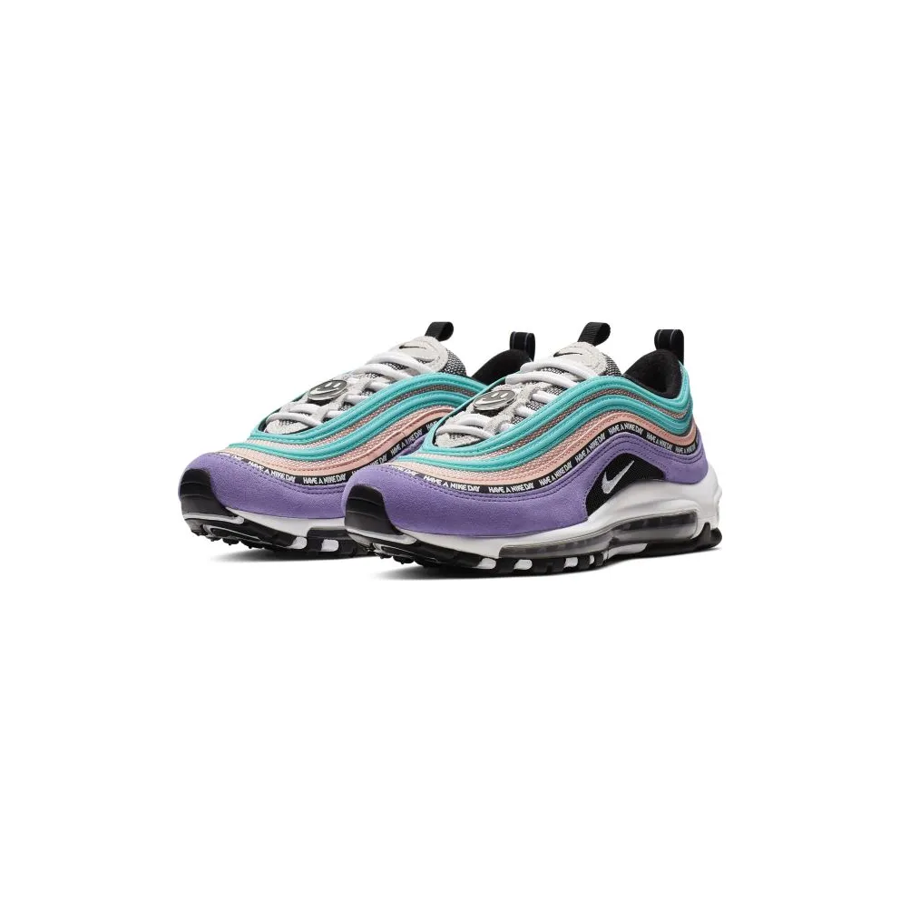 Nike Air Max 97 Have a Day (GS) Space Purple/White-Black-Bleached Coral (923288-500)