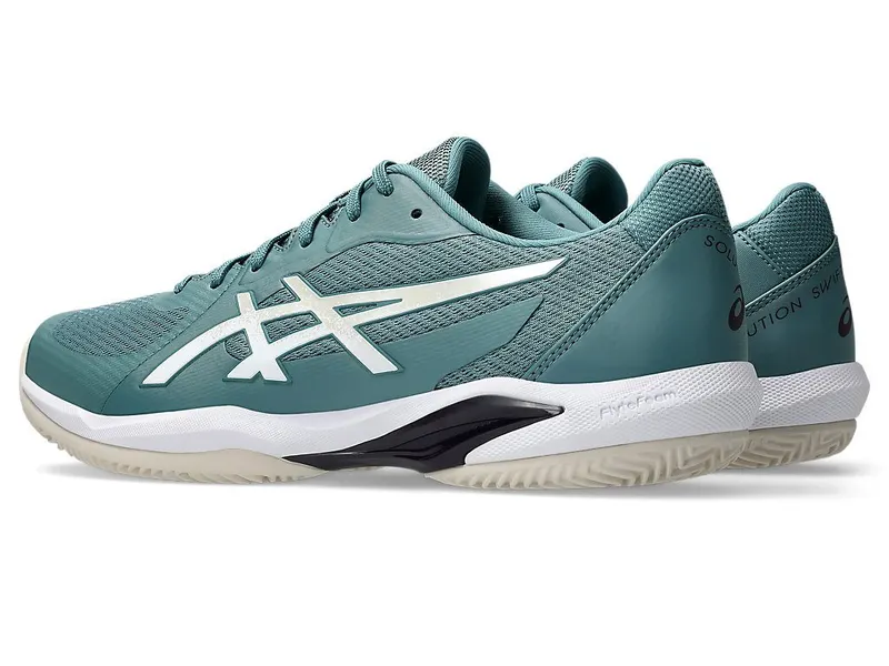 ASICS SOLUTION SWIFT FF 2 CLAY “Foggy Teal / Oatmeal” (1041A467-403)