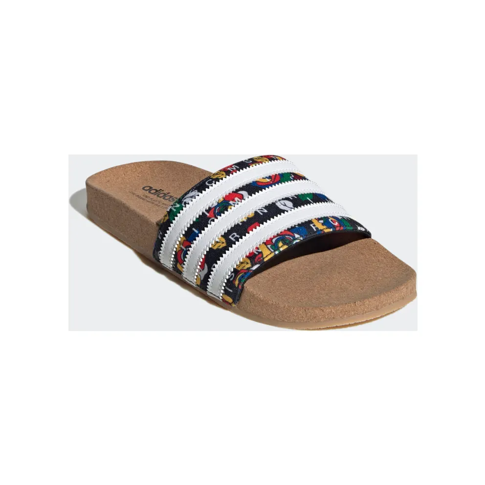 Adidas Rich Mnisi Adilette Slides Core Black / Cloud White (GW0564)