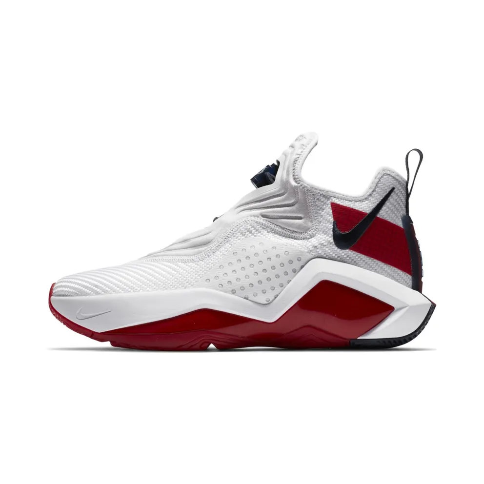 Nike LeBron Soldier 14 USA White/White-University Red-Midnight Navy (CK6047-100)