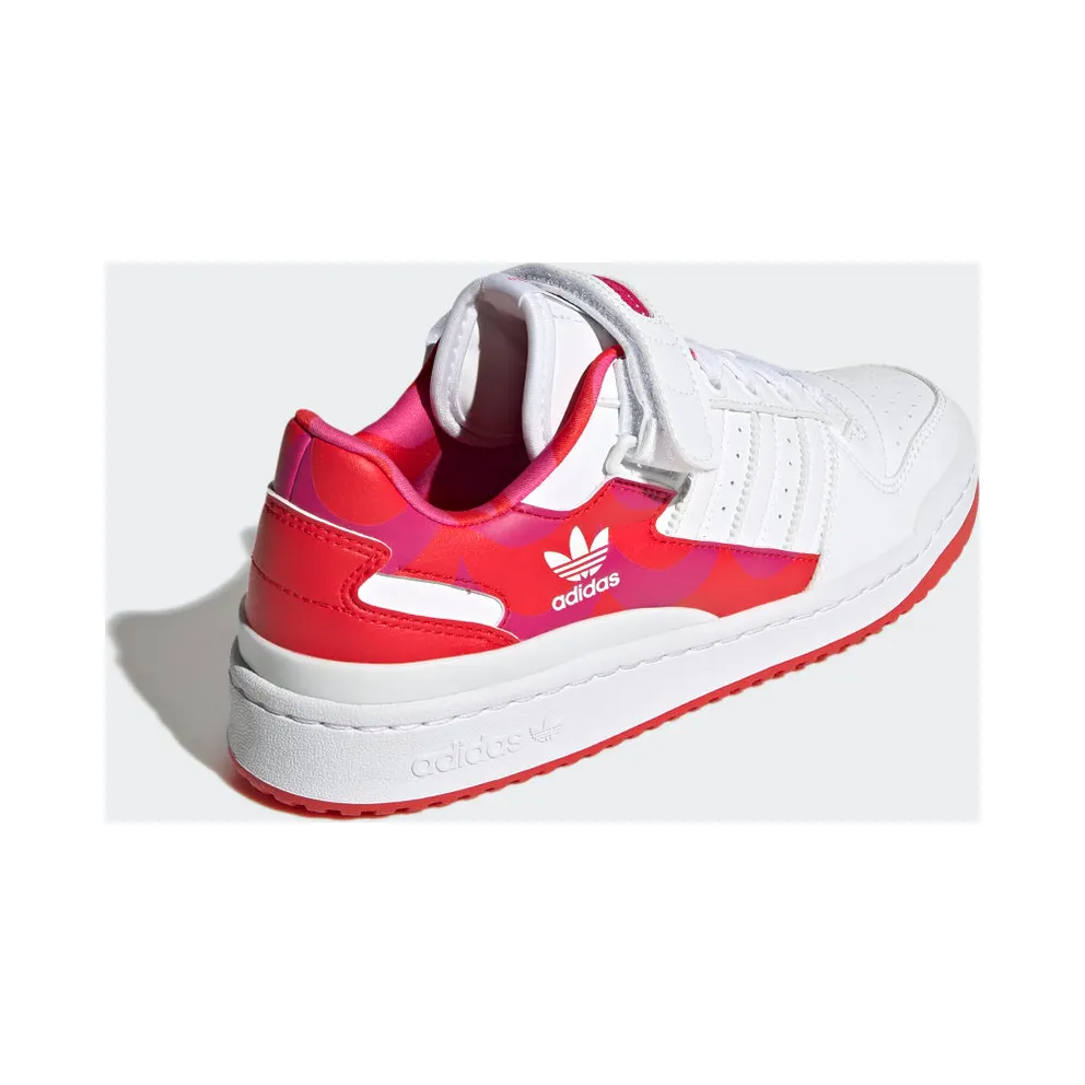 adidas Marimekko Forum Low Team Real Magenta / Vivid Red / Cloud White (H00645)