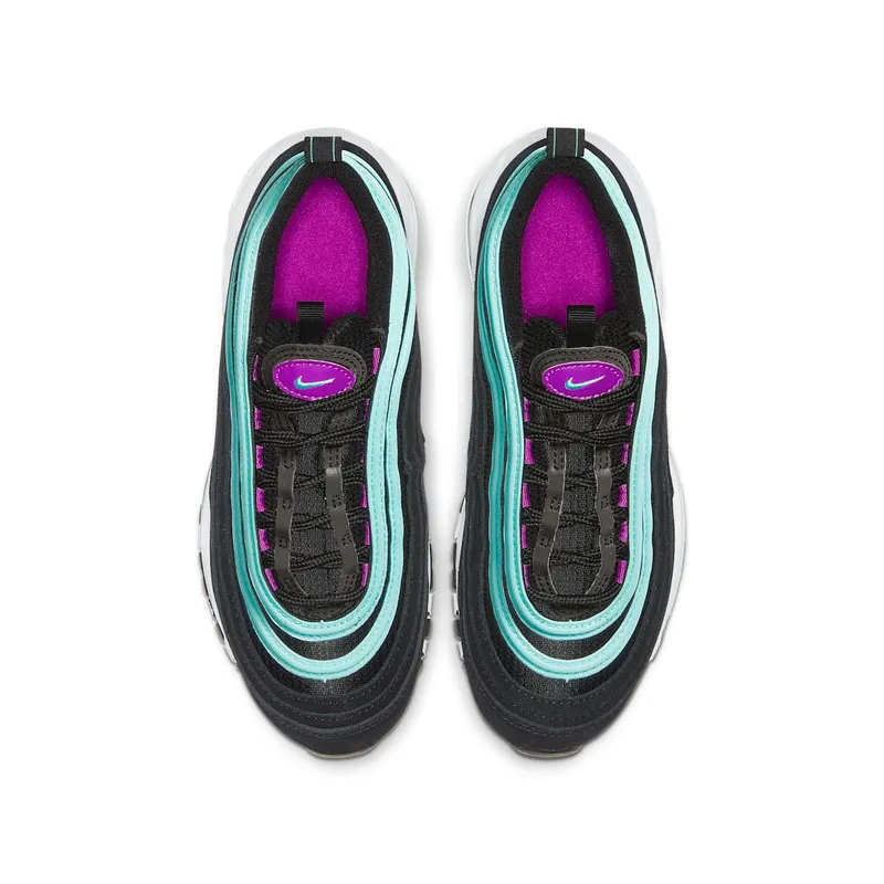 Nike Air Max 97 Black Hyper Violet (GS) Black/Hyper Violet/Aurora (921522-015)