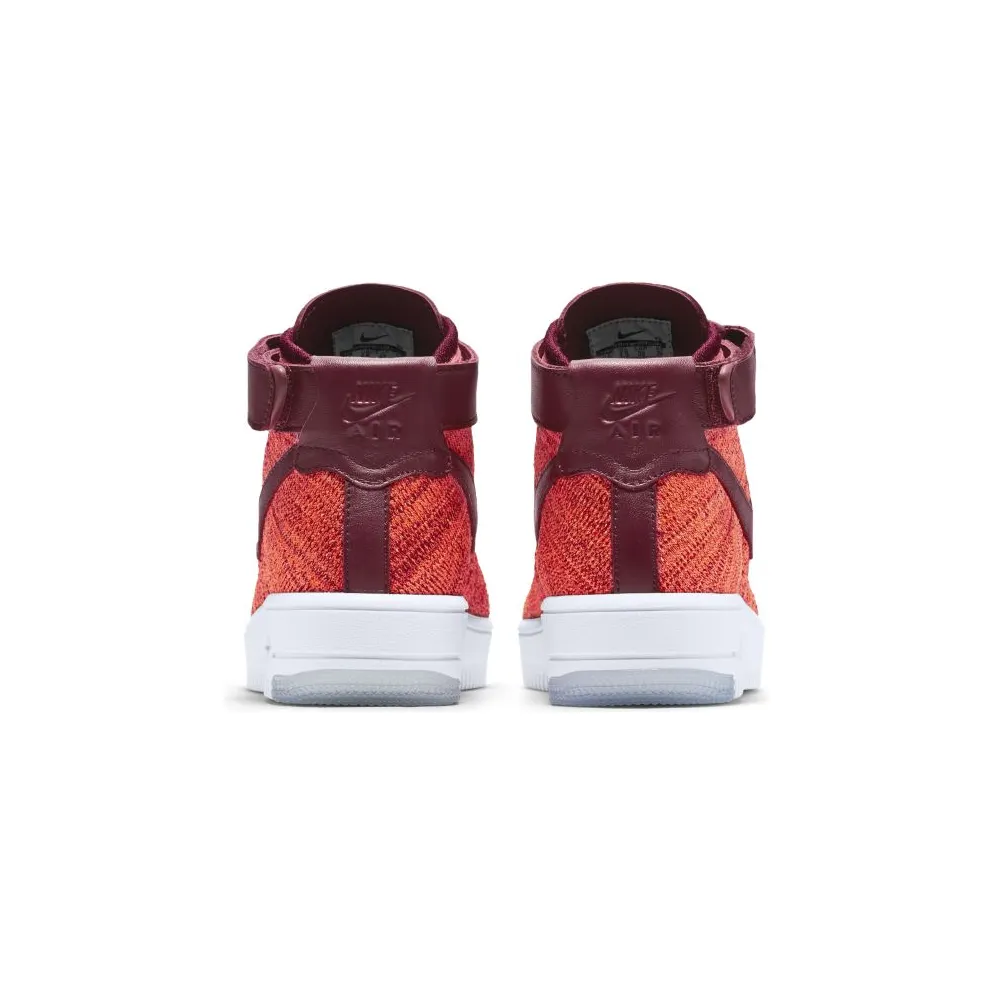 Nike Air Force 1 Flyknit Total Crimson Team Red (W) Total Crimson/Team Red (818018-800)