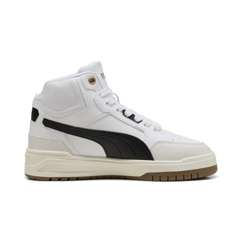Puma Shuffle Downtown Mid “Puma White / Puma Black / Vapor Gray” (403743_04)