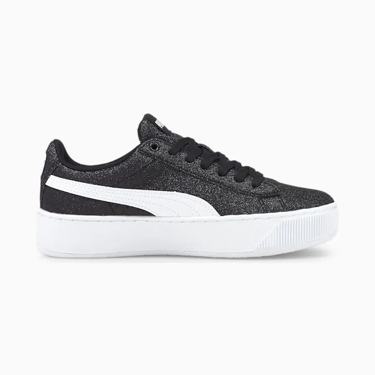Puma Vikky Platform meisjes Wit/Zwart (366856-13)