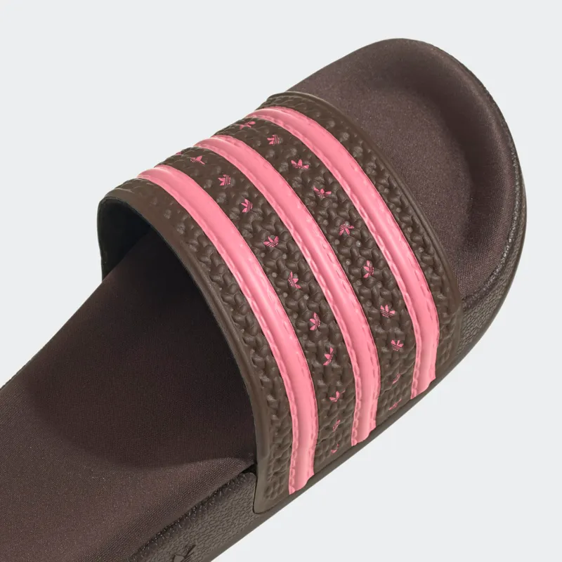 Adidas Adilette Slides Brown / Bliss Pink / Pulse Magenta (GX9576)