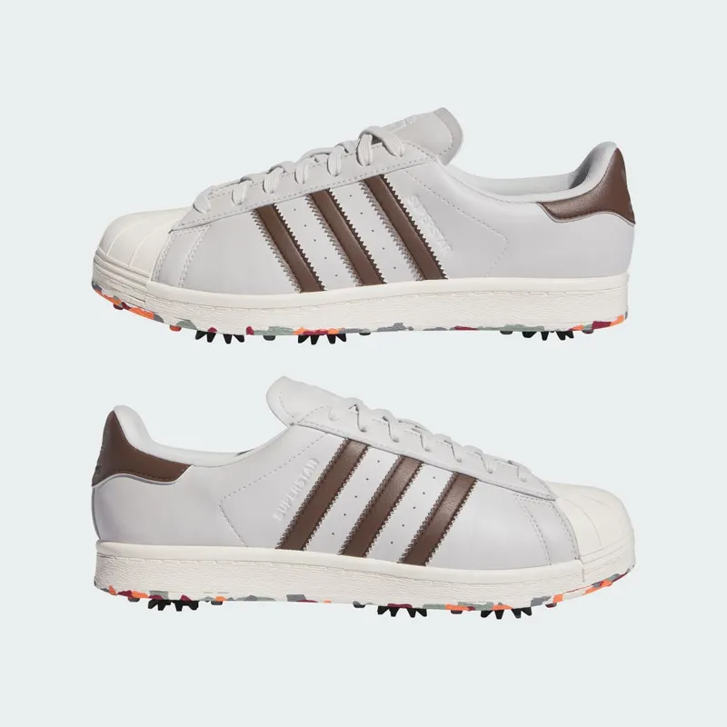 adidas Superstar Golf Grey Brown (ID9298)