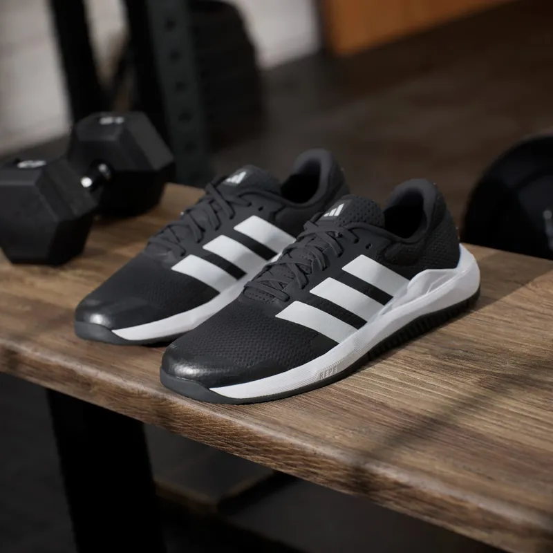 Adidas Dropset Base Core Black / Cloud White / Lucid Red (JS3045)