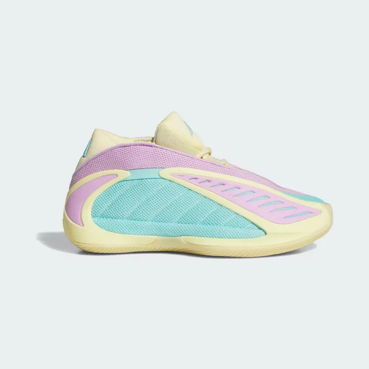 Adidas Anthony Edwards 2 J Almost Yellow / Bliss Lilac / Flash Aqua (JQ9505)