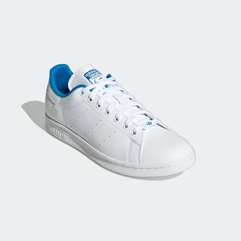 adidas Stan Smith Cloud White / Cloud White / Bright Blue (GZ7795)