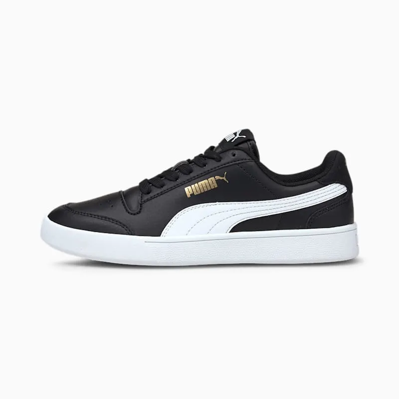 PUMA Shuffle Youth Black/White/Gold (375688-03)