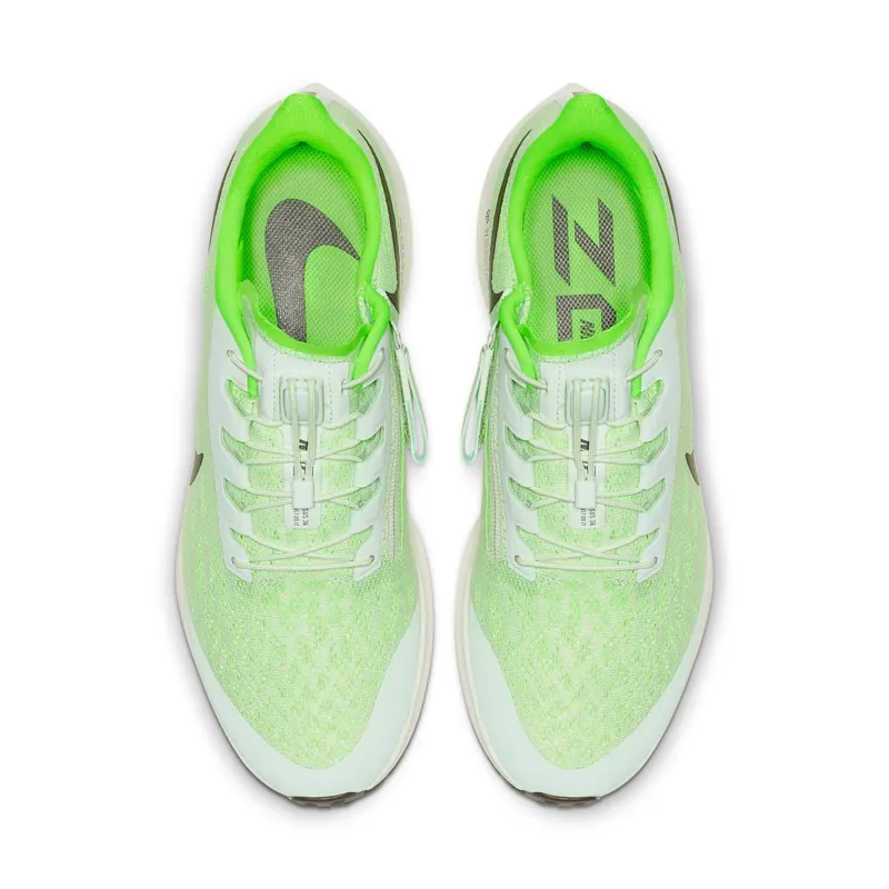 Nike Air Zoom Pegasus 36 FlyEase Phantom Phantom/Electric Green-Moon Particle-Ridgerock (BV0613-002)