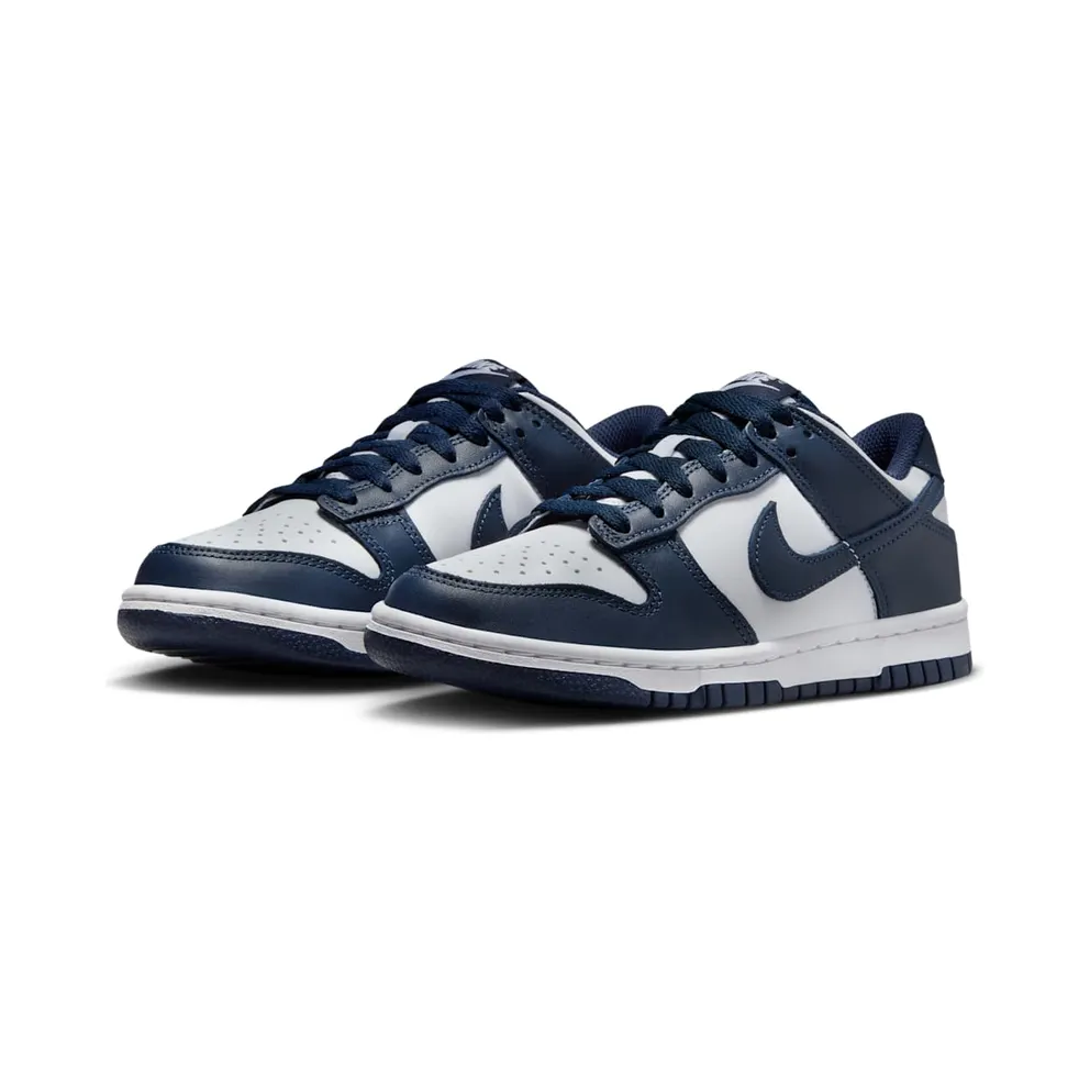 Nike Dunk Low GS “White Midnight Navy” (FB9109-116)