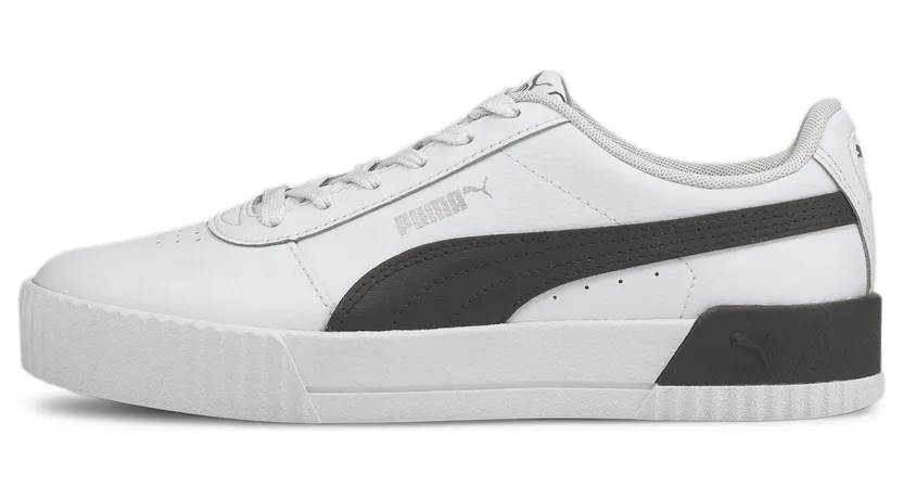 Puma Carina leren Wit/Zwart (370325-21)