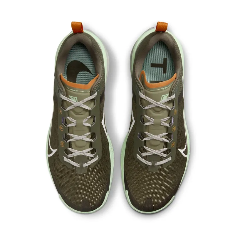 Nike React Terra Kiger 9 “Medium Olive Neutral Olive Lilac Bloom Summit White” (DR2693-201)