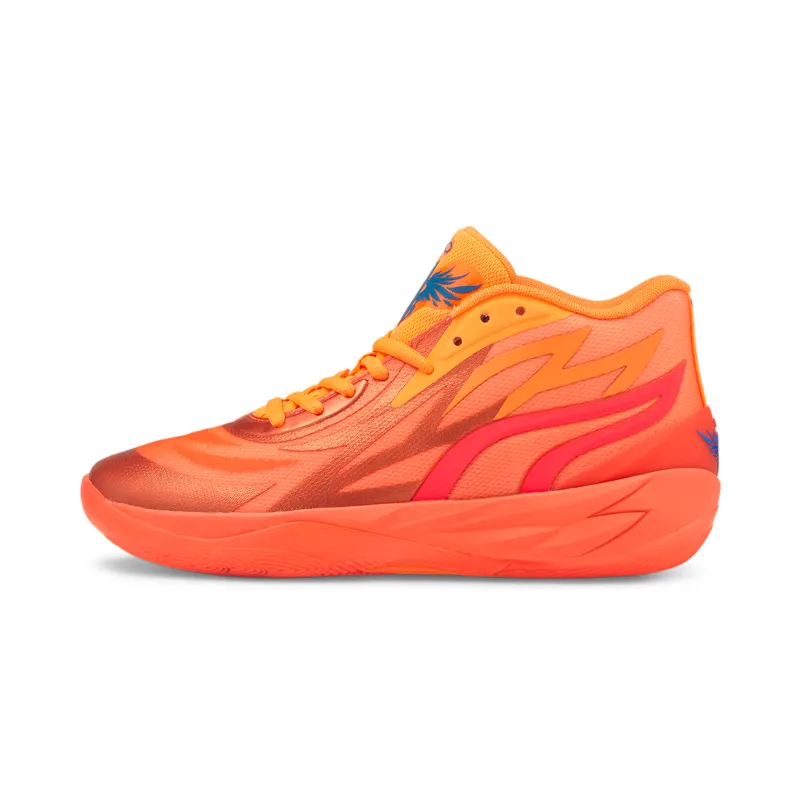 Puma MB.02 Basketball Shoes Red/Orange (376442-01)