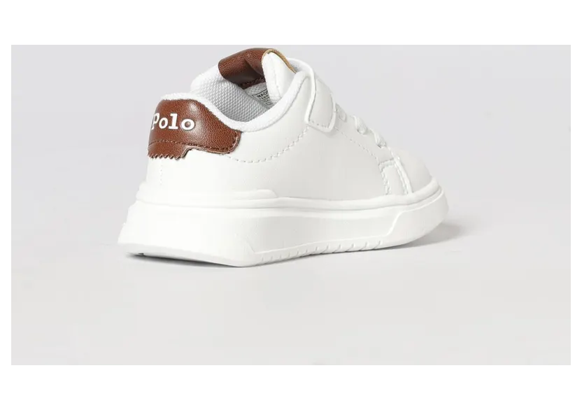 Polo Ralph Lauren Synthetic Leather Sneakers White (RL04251103) (2)