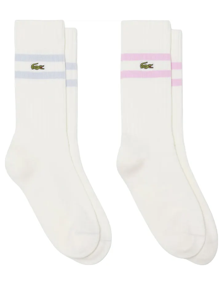 Lacoste – Socken aus gerippter Baumwolle (2 Paar) – Socken (RA6842-00-22I)