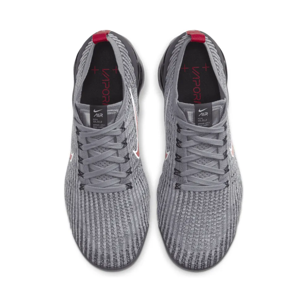 Nike Air VaporMax Flyknit 3 Particle Grey Particle Grey/Black-Iron Grey-University Red (AJ6900-012)