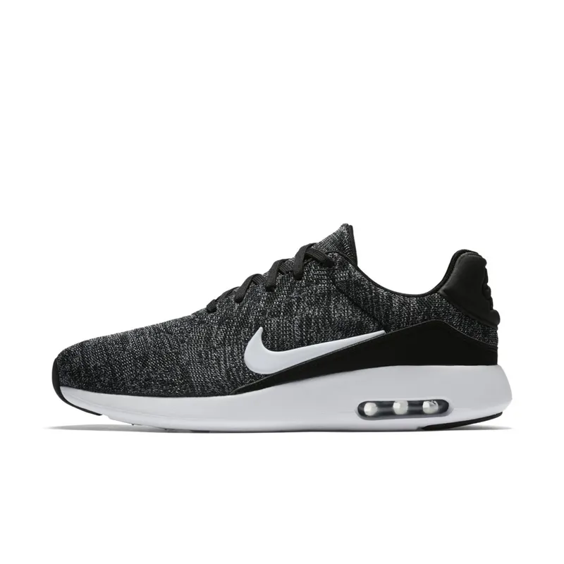 Nike  Air Max Modern Flyknit Black White Black/White-Cool Grey-University Red (876066-002)