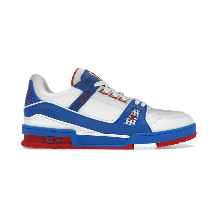 Louis Vuitton Trainer Red White Blue (1A8ZT0)