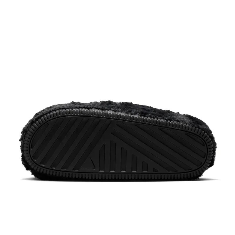 Nike Calm Mule Fur “Black” (FZ3119-001)