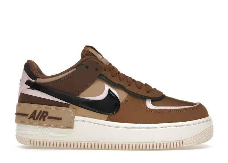 Nike Air Force 1 Low Shadow Light British Tan Pink Foam (DZ1847-200)