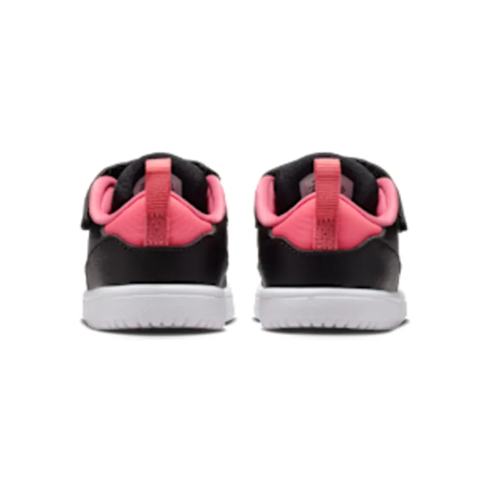Nike Jordan Court Connect Low “Black / Pink Gaze / White” (IQ6047-004)