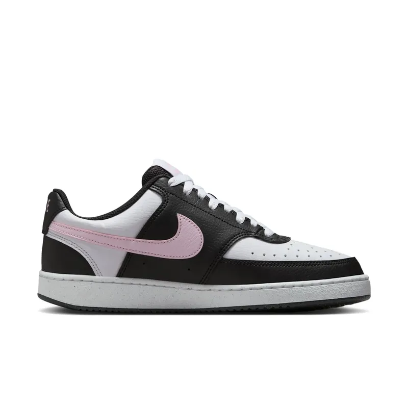 Nike Court Vision Low Next Nature Black White Pink Foam (DH3158-008)
