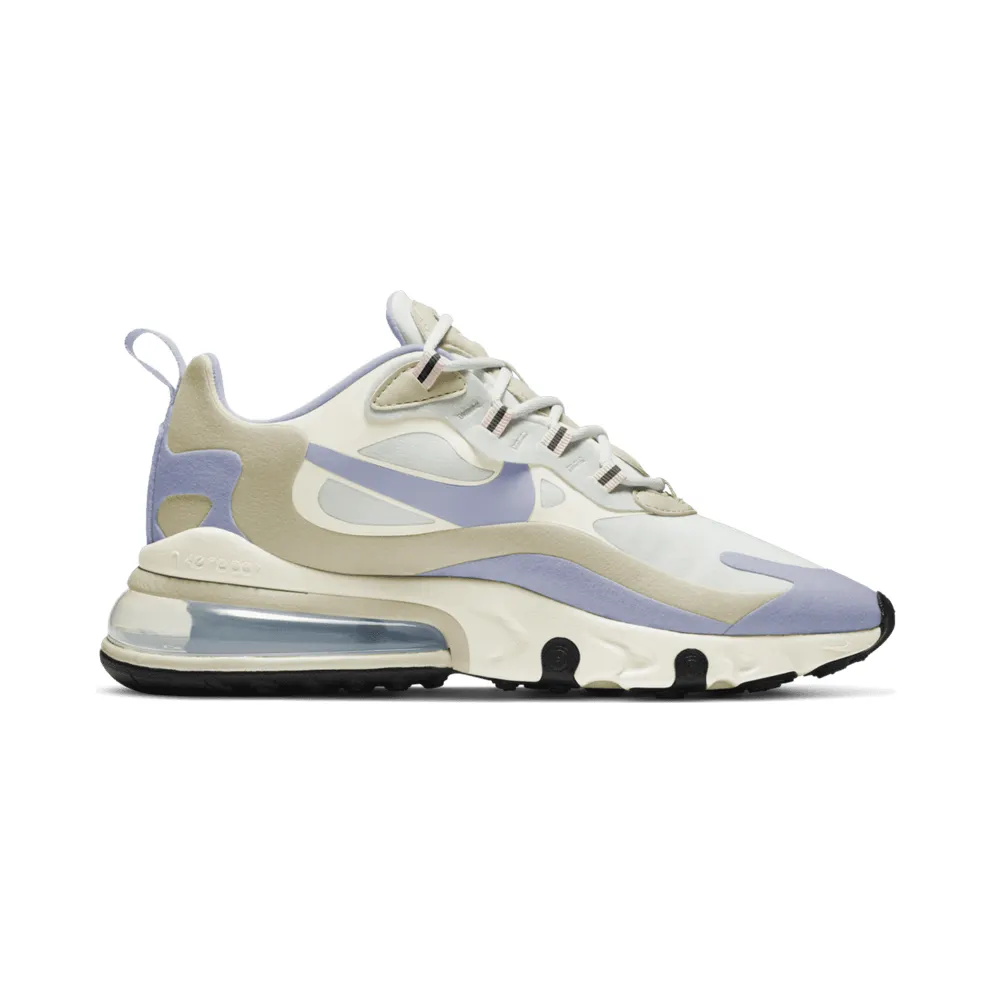 Nike Air Max 270 React Fossil Ghost (W) Summit White/Fossil-Sail-Ghost (CT1287-100)