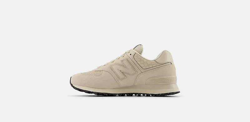 New Balance 574 White Bone Croc (WL574PBK)