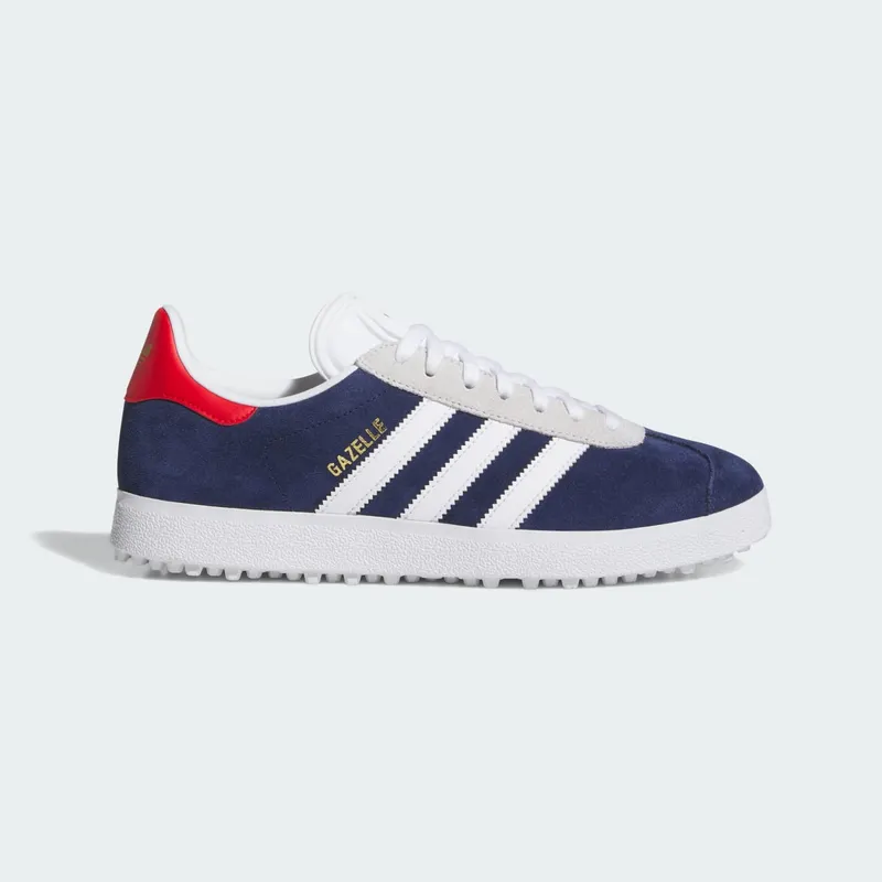 Adidas Gazelle Spikeless Dark Blue / Cloud White / Pure Ruby (KJ5427)