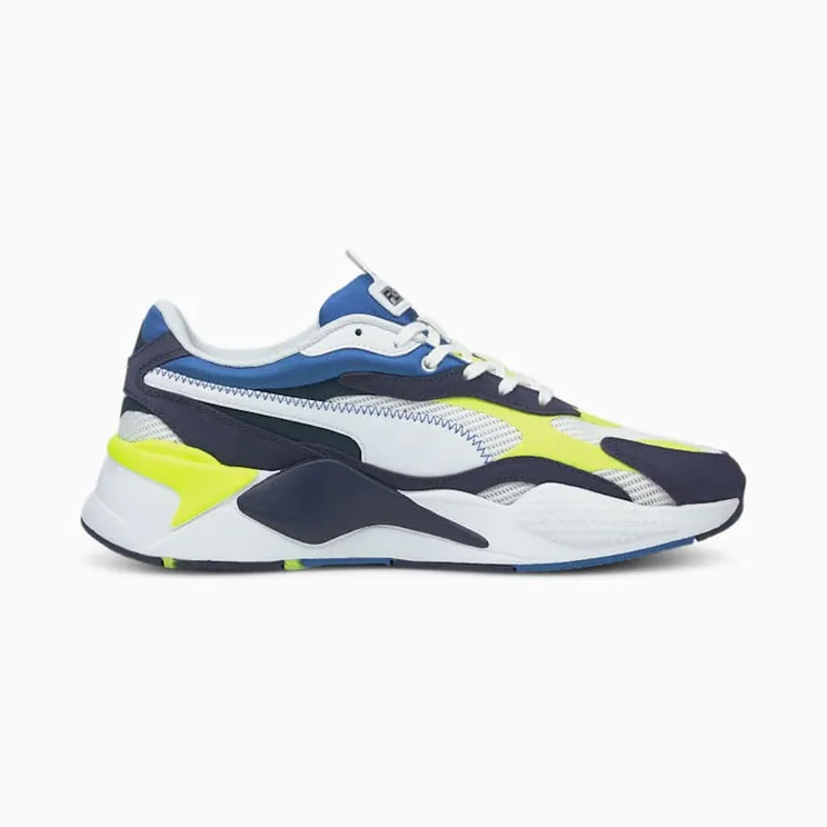 Puma RS-X³ Twill Air Mesh Wit/Blauw (368845-01)
