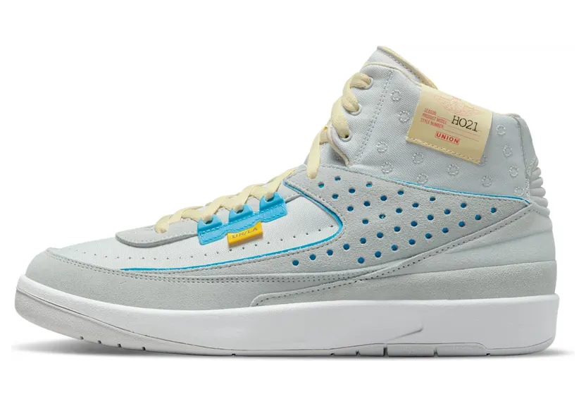 Jordan 2 Retro SP Union Grey Fog – “Grey Fog / Siren Red / Light Smoke Grey” (DN3802-001)