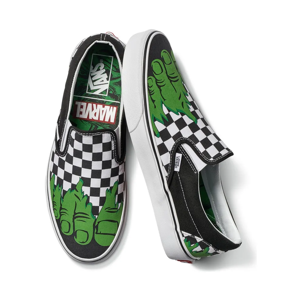 Vans Slip-On Marvel Hulk (VA38F7U44)