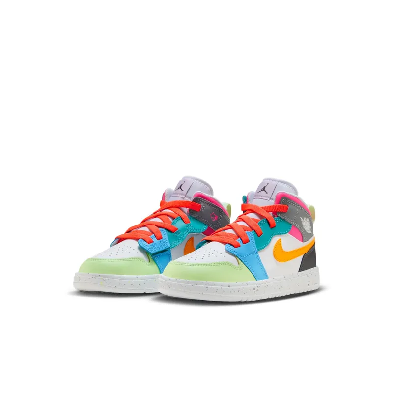 Jordan 1 Mid ALT SE White Dark Shadow Hyper Pink Taxi (FJ3462-100)
