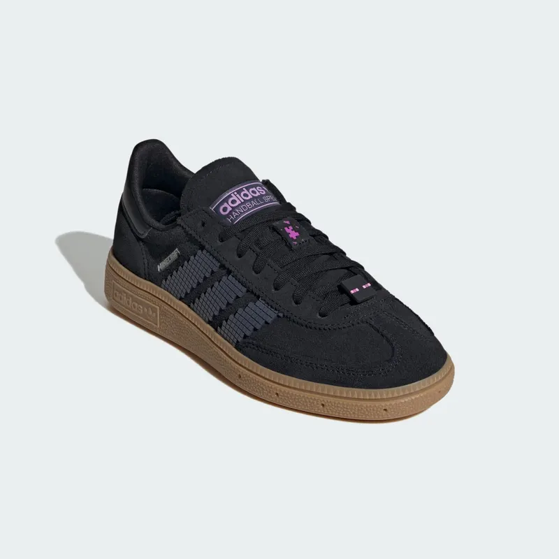 Adidas Handball Spezial x Minecraft Sneakers Kids Core Black / Grey / Gum (JP7995)